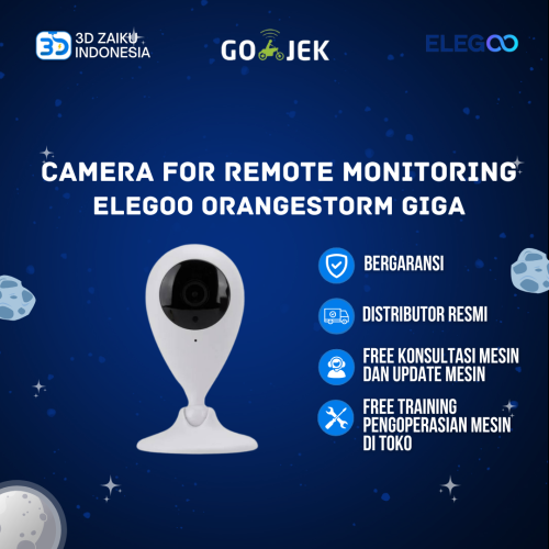 Original ELEGOO Orangestorm Giga Camera for Remote Monitoring 3D Print Original ELEGOO Orangestorm Giga Camera for Remote Monitoring 3D Print